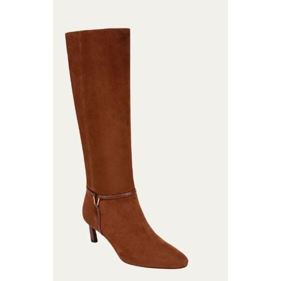 Veronica Beard Shoes - Veronica Beard Women's Kenzie Cedar Suede Mid Tall Boots Sz 8 NIB 798